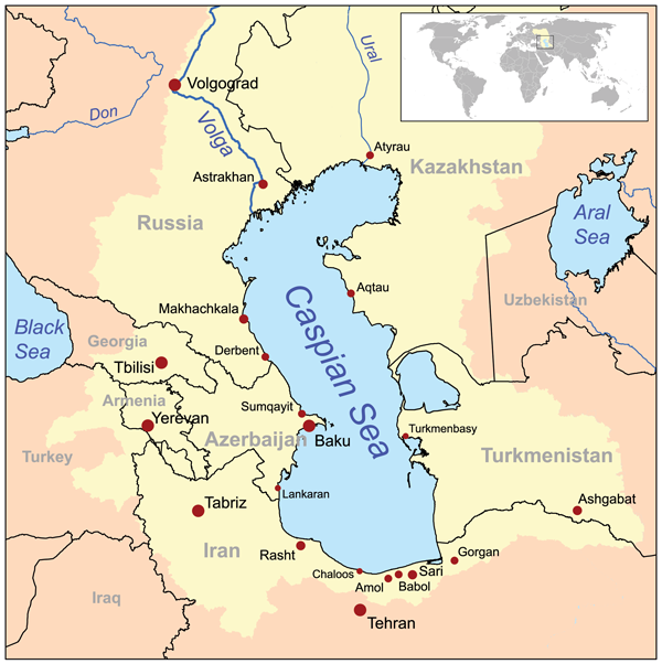 Fiinţe umanoide marine în Marea Caspică