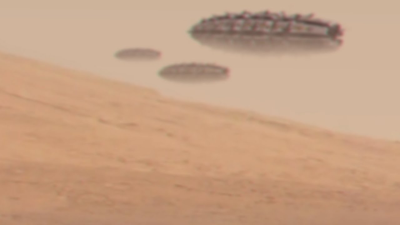 CURIOSITY a filmat OZN-uri zburând pe Marte